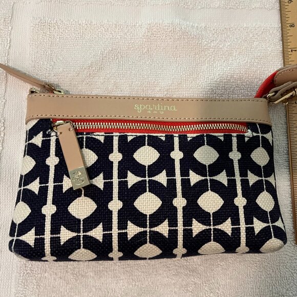 Spartina 449 Handbags - Spartina 449 Navy and Ivory Purse